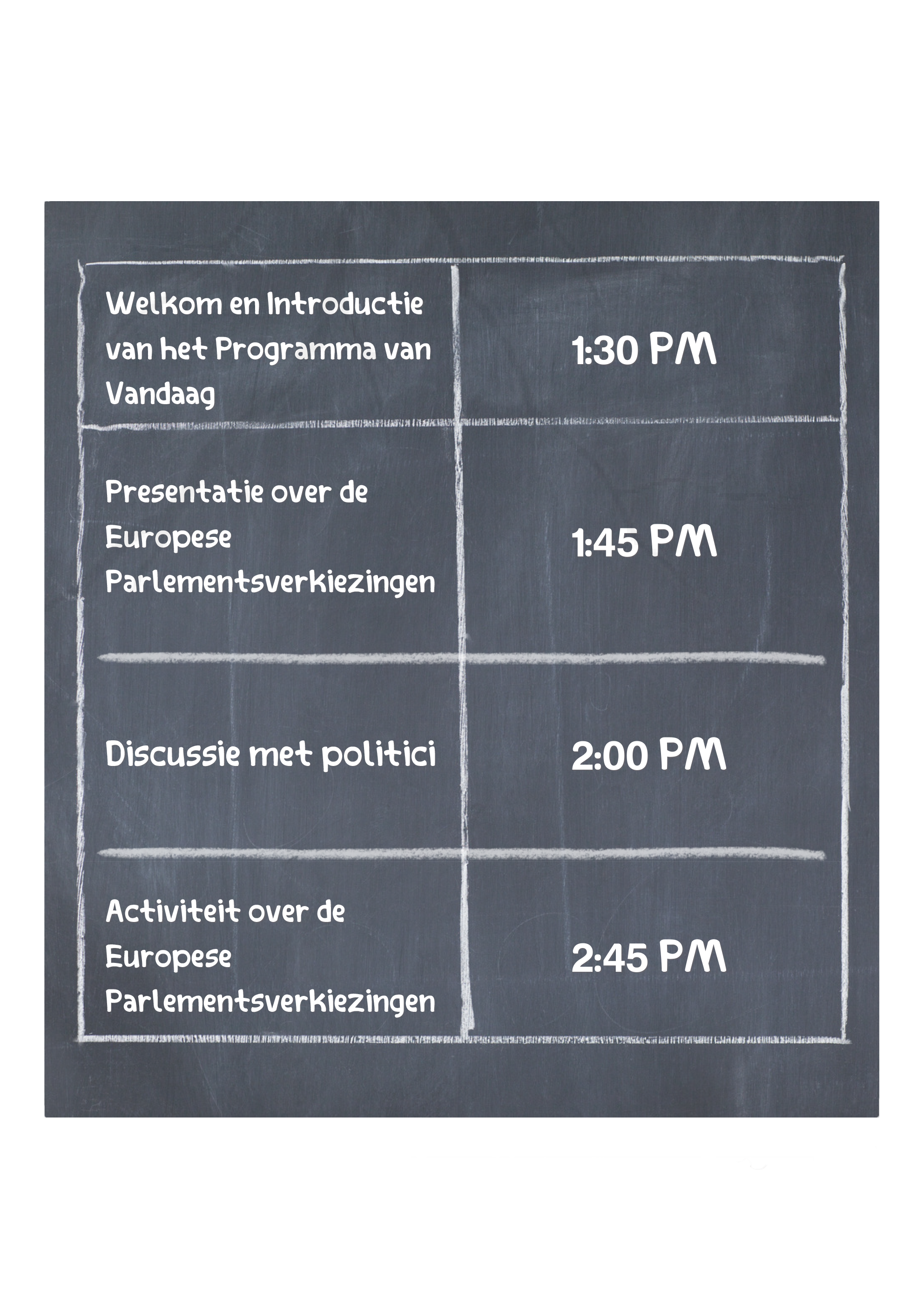 GEBRUIK JE STEM